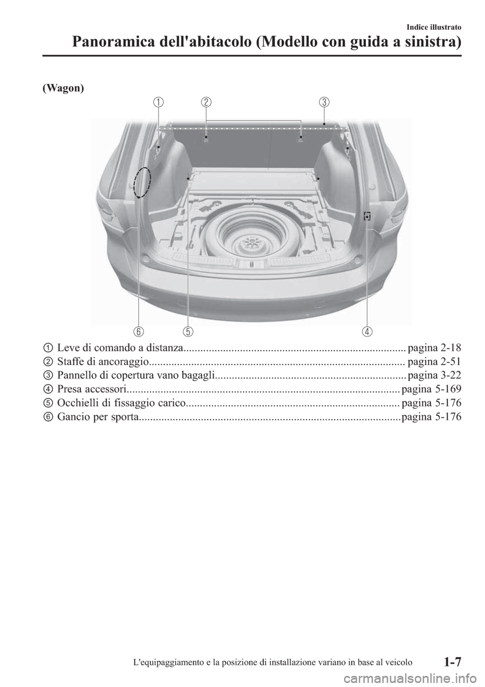 MAZDA MODEL 6 2019  Manuale del proprietario (in Italian)  ��:�D�J�R�Q�
p�/�H�Y�H��G�L��F�R�P�D�Q�G�R��D��G�L�V�W�D�Q�]�D������������������������������������������������������������������