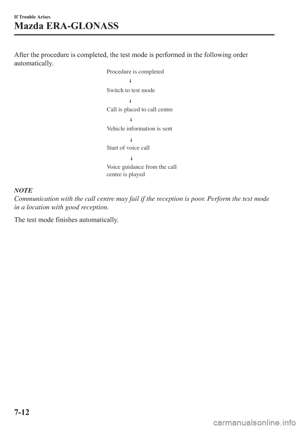 MAZDA MODEL 6 2018  Owners Manual (in English) �$�I�W�H�U��W�K�H��S�U�R�F�H�G�X�U�H��L�V��F�R�P�S�O�H�W�H�G���W�K�H��W�H�V�W��P�R�G�H��L�V��S�H�U�I�R�U�P�H�G��L�Q��W�K�H��I�R�O�O�R�Z�L�Q�J��R�U�G�H�U
�D�X�W�R�P�D�W�L�F�D�O�O�\�
Swit