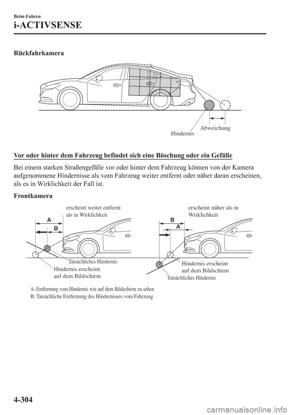 MAZDA MODEL 6 2018  Betriebsanleitung (in German) �5�