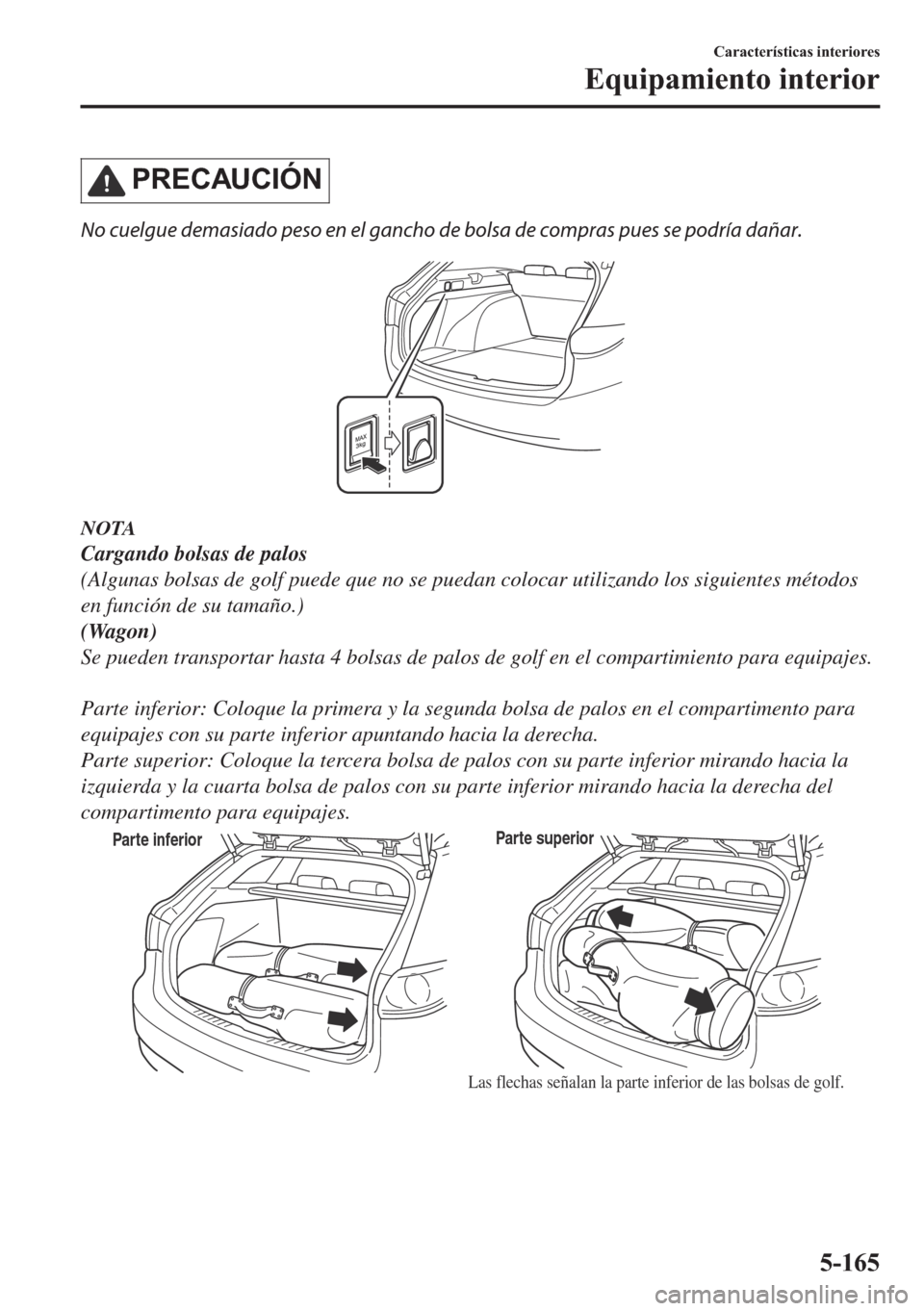 MAZDA MODEL 6 2018  Manual del propietario (in Spanish) �3�5�(�&�$�8�&�,�
