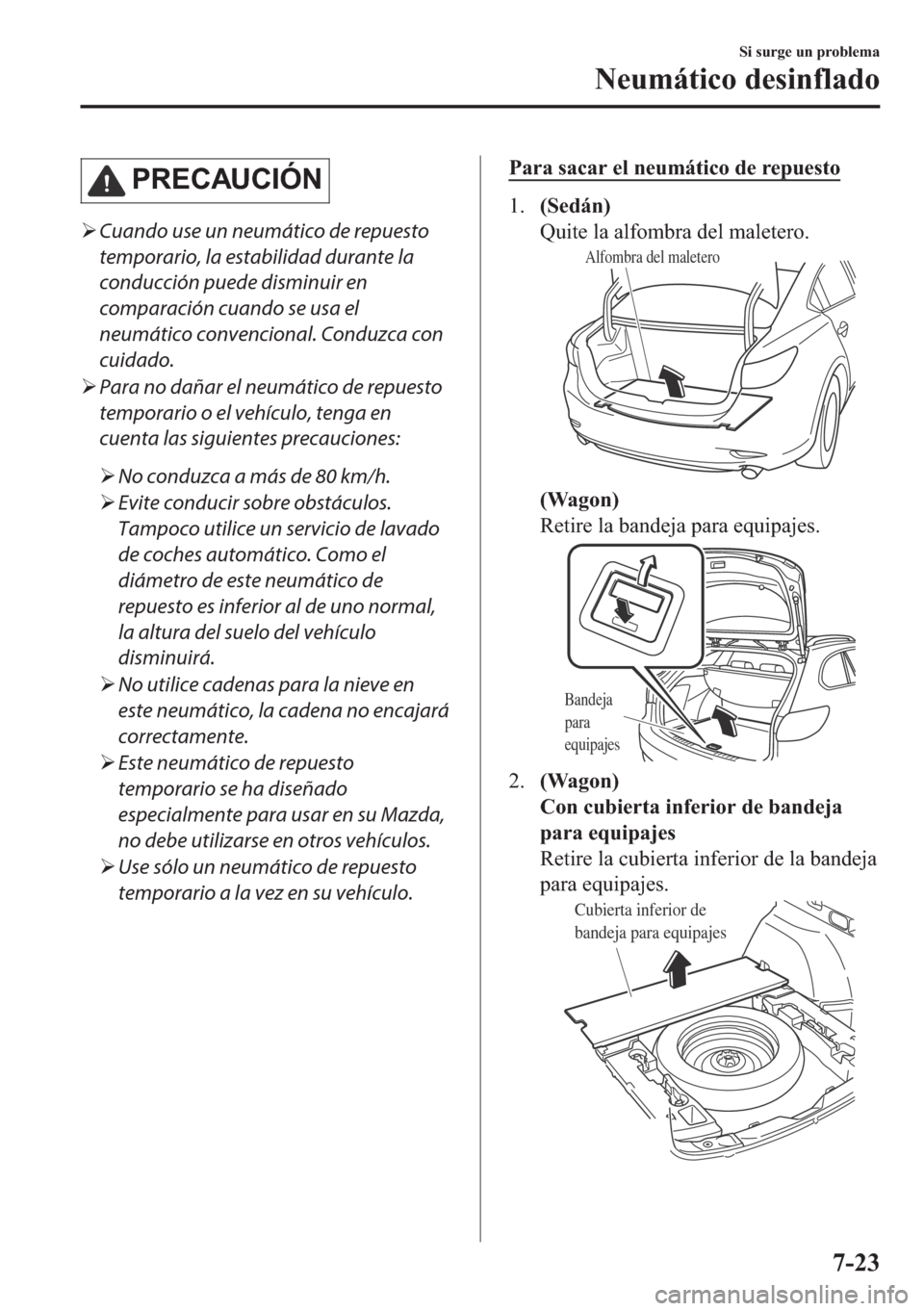 MAZDA MODEL 6 2018  Manual del propietario (in Spanish) �3�5�(�&�$�8�&�,�