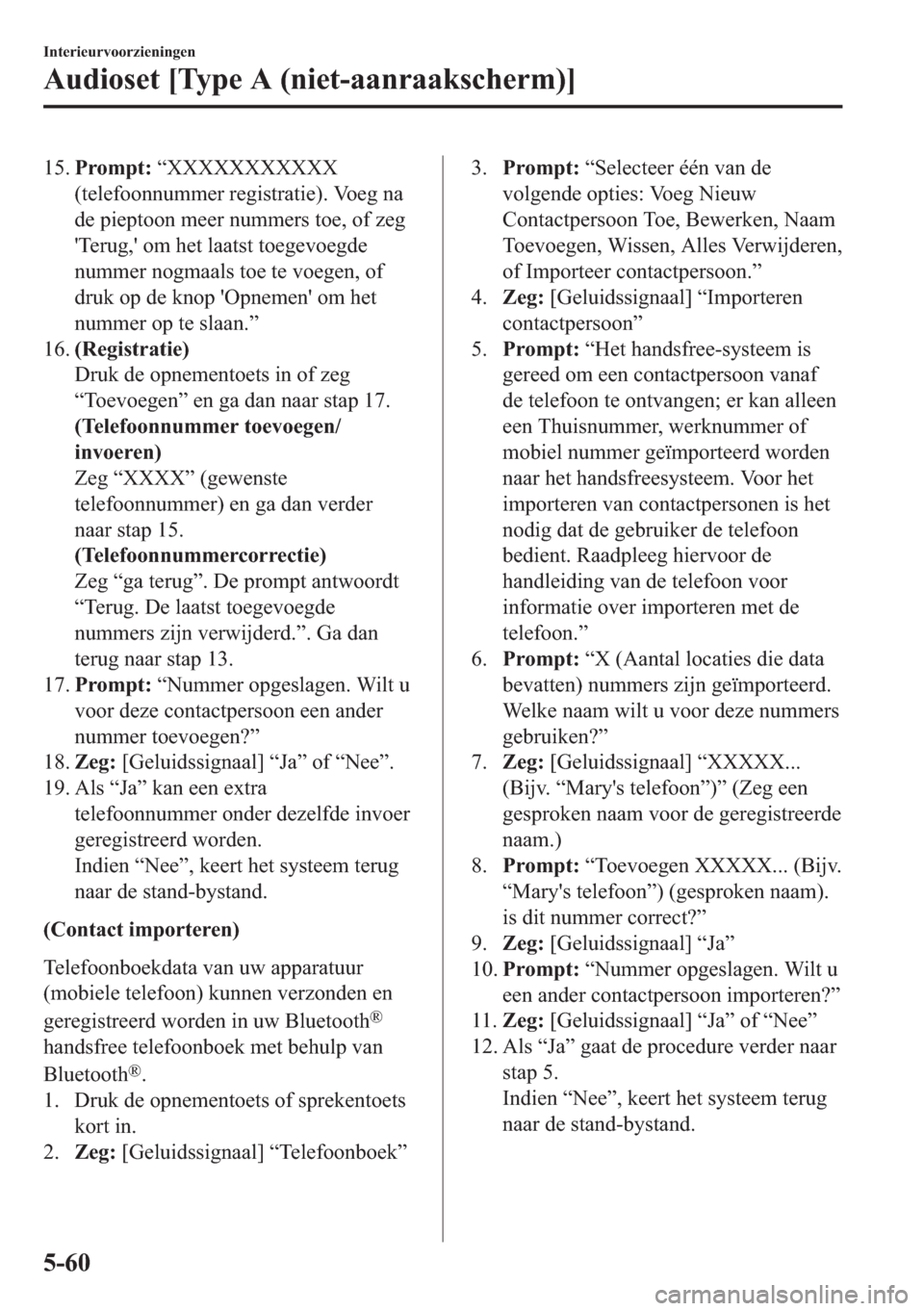 MAZDA MODEL 6 2018  Handleiding (in Dutch)     3 U R P S W   