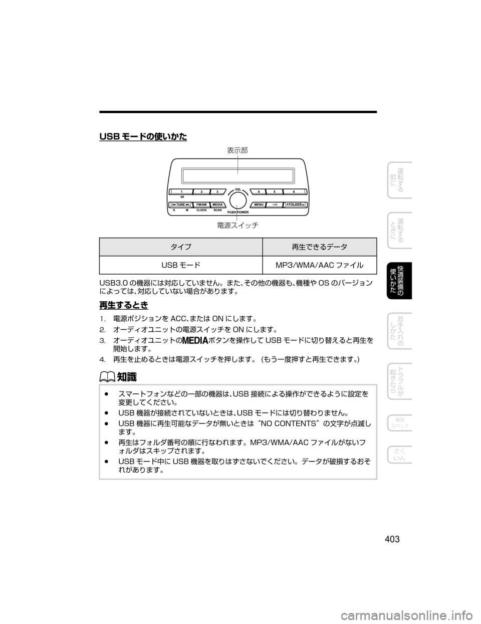 MAZDA MODEL AXELA 2018  取扱説明書 (アクセラ) (in Japanese) �6�4�# 