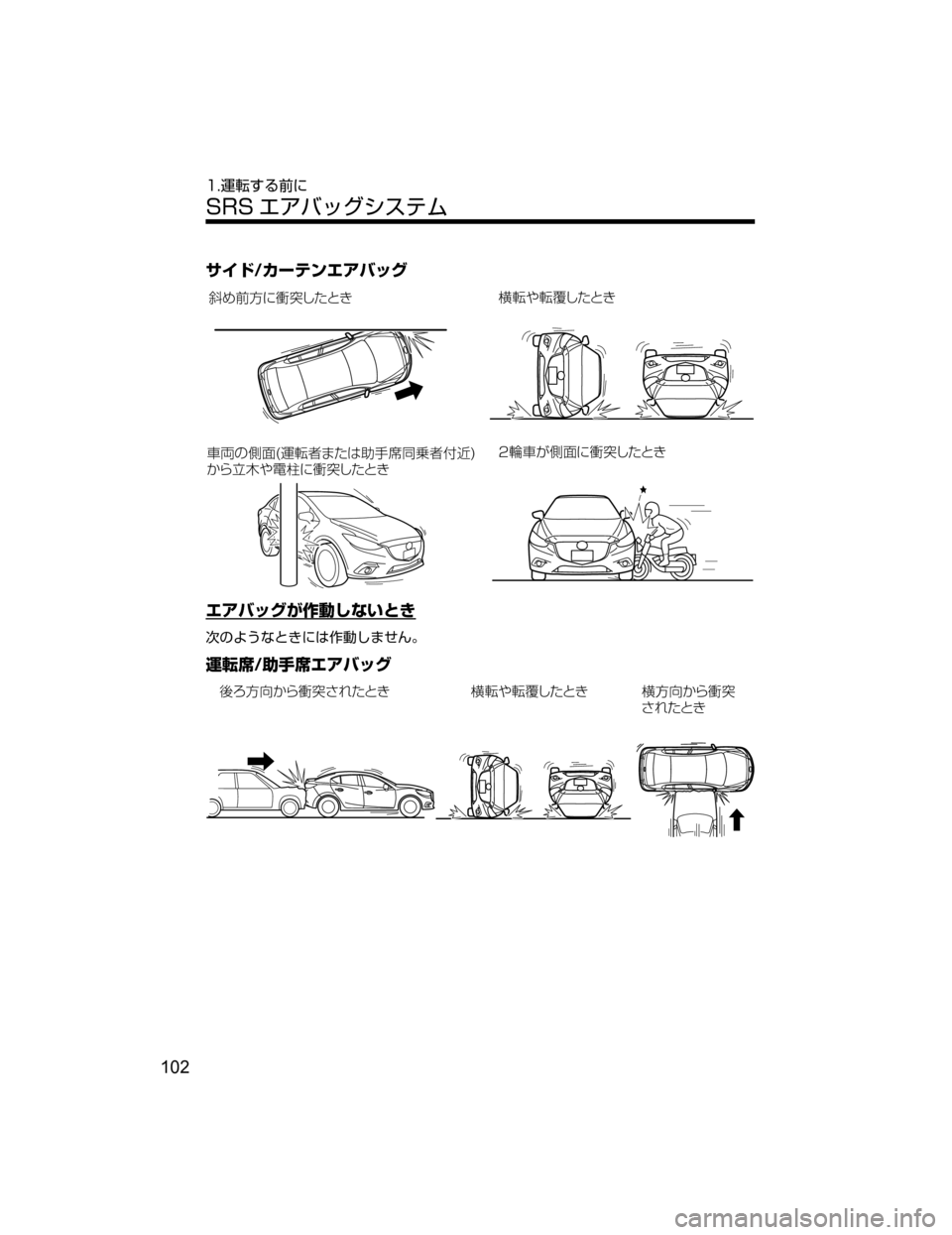 MAZDA MODEL AXELA HYBRID 2018  取扱説明書 (アクセラハイブリッド) (in Japanese) ± Å�§”Âï¤žÌ¿¬
#8