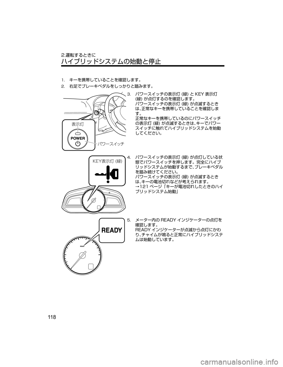 MAZDA MODEL AXELA HYBRID 2018  取扱説明書 (アクセラハイブリッド) (in Japanese) ��