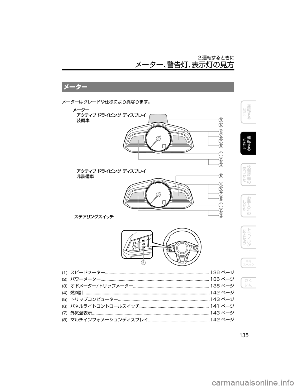 MAZDA MODEL AXELA HYBRID 2018  取扱説明書 (アクセラハイブリッド) (in Japanese) Ý”»”
Ý”»”x¬è”Å
