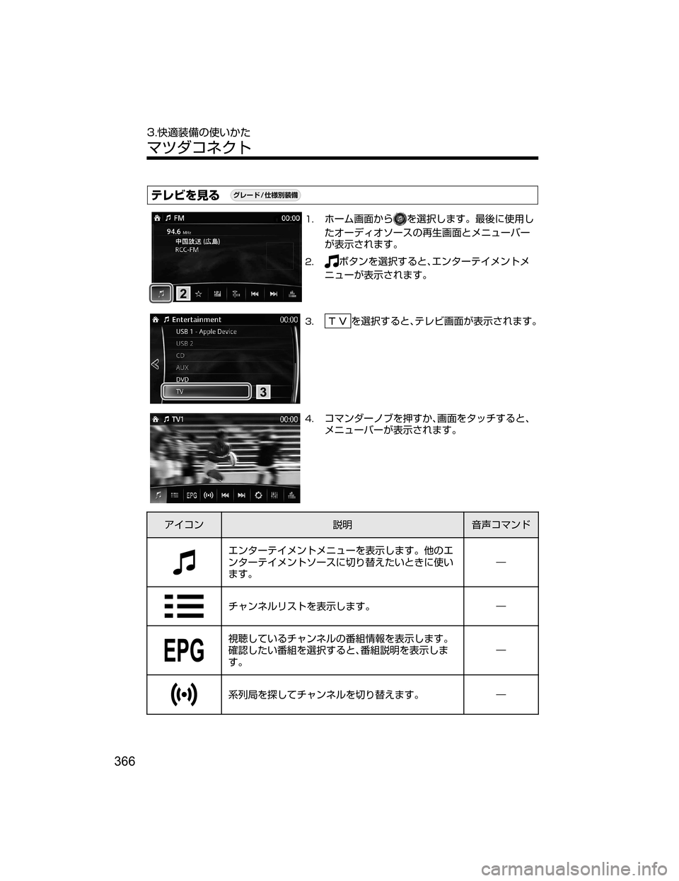 MAZDA MODEL AXELA HYBRID 2018  取扱説明書 (アクセラハイブリッド) (in Japanese) ÂèÏ›_”