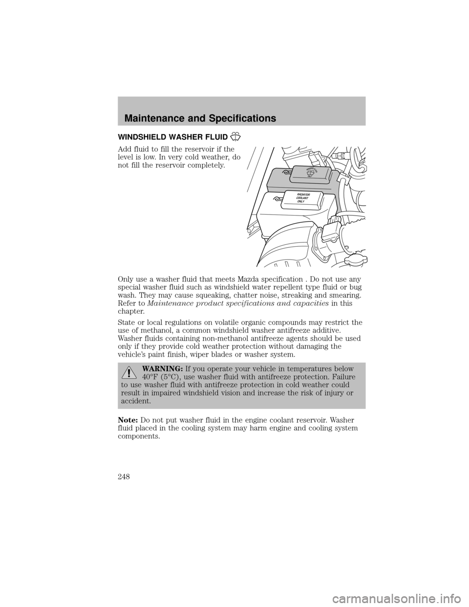 MAZDA MODEL B-SERIES 2010  Owners Manual (in English) 