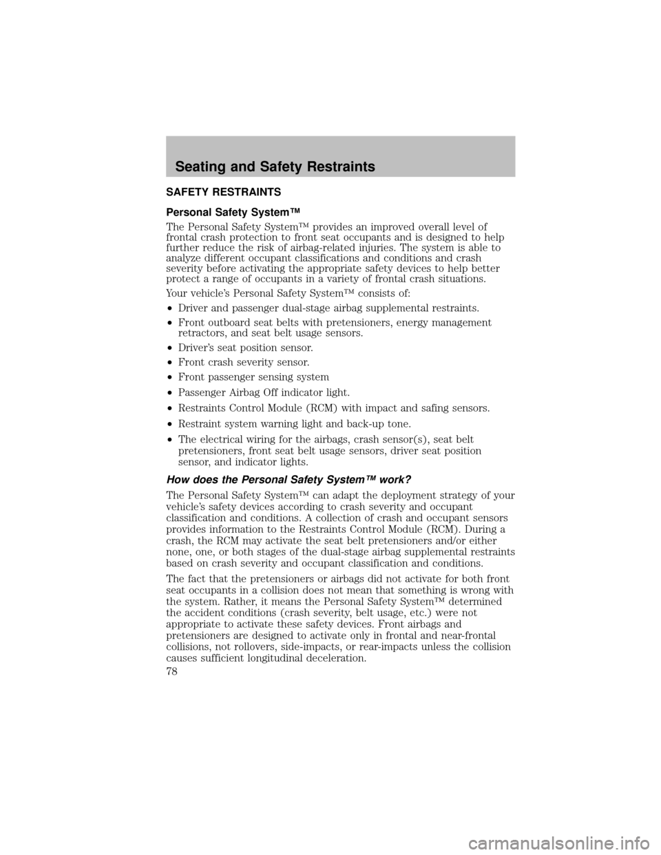 MAZDA MODEL B-SERIES 2010 (in English) Manual PDF MAZDA MODEL B-SERIES 2010 (in English) Manual PDF