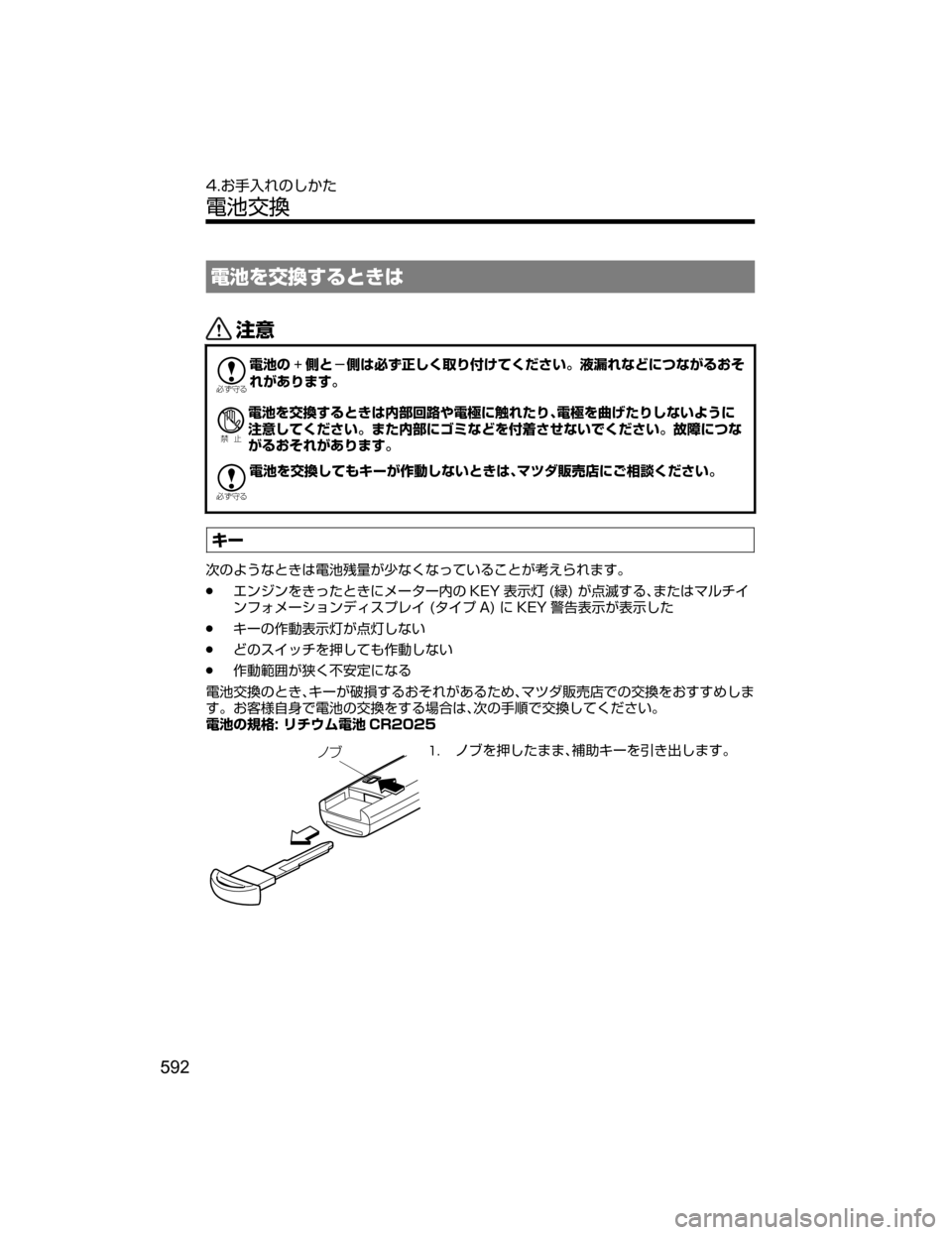 MAZDA MODEL CX-5 2018  取扱説明書 (in Japanese) ?‘›¦õb”qVx
«™

