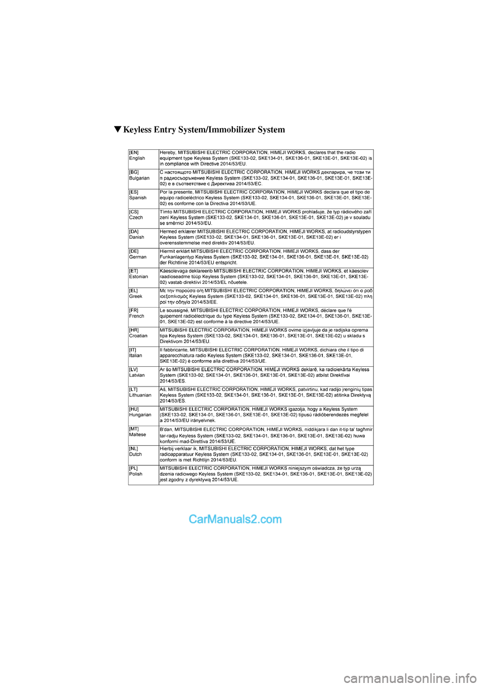 MAZDA MODEL CX-5 2017 Owners Manual - RHD (UK, Australia) (in English) ▼Keyless Entry System/Immobilizer System
CX-5_Leaflet_030-17_Edition1.fm Page 2 Wednesday, July 5, 2017 11:00 AM MAZDA MODEL CX-5 2017 Owners Manual - RHD (UK, Australia) (in English) ▼Keyless Entry System/Immobilizer System
CX-5_Leaflet_030-17_Edition1.fm Page 2 Wednesday, July 5, 2017 11:00 AM