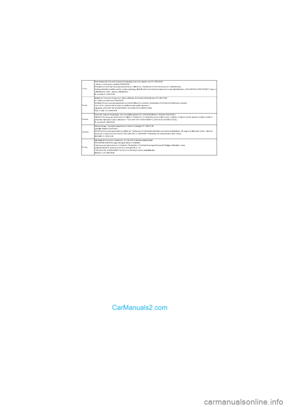 MAZDA MODEL CX-5 2017  Owners Manual - RHD (UK, Australia) (in English) CX-5_Leaflet_030-17_Edition1.fm  Page 14  Wednesday, July 5, 2017  11:00 AM  