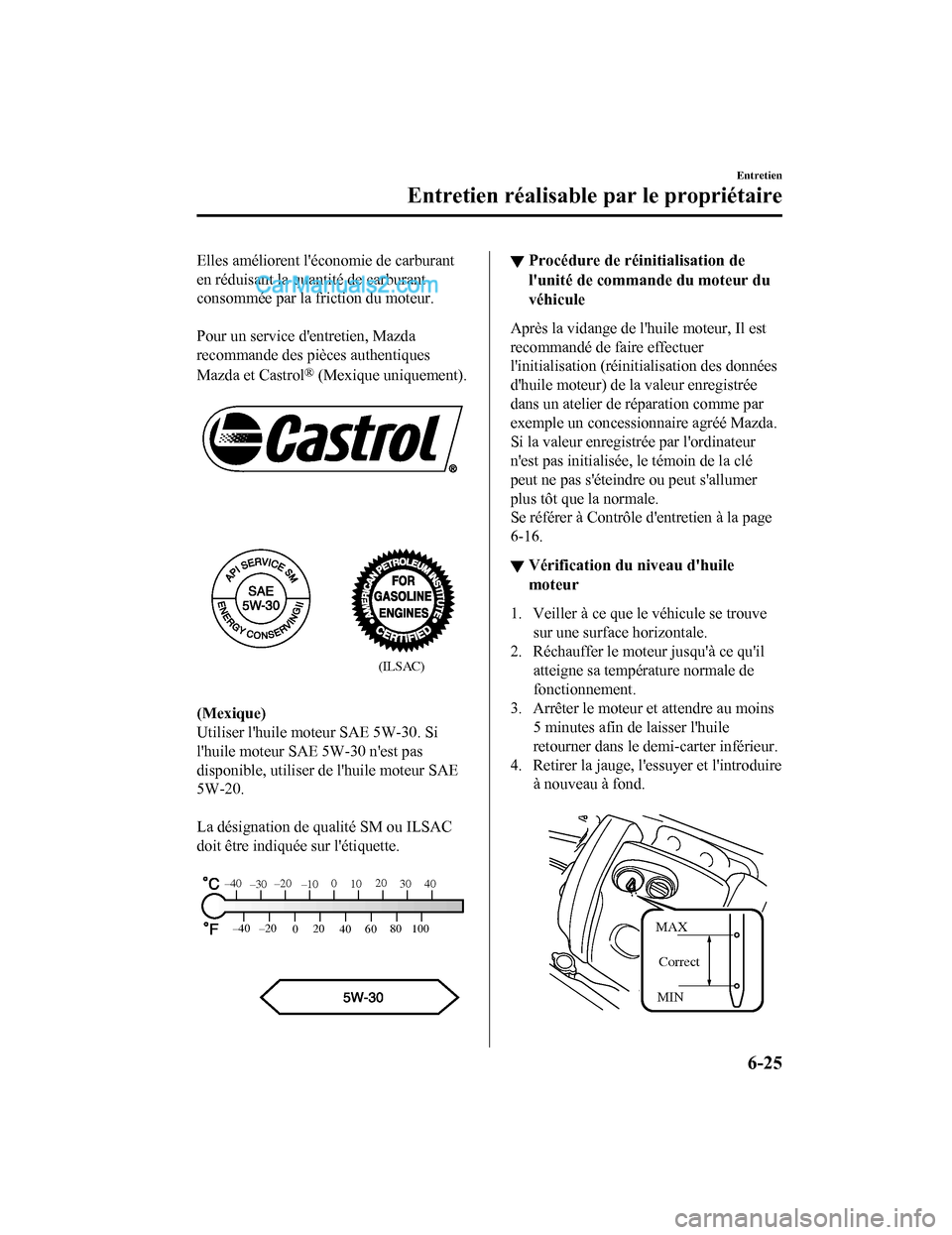 MAZDA MODEL CX-5 2017 Manuel du propriétaire (in French) Elles améliorent léconomie de carburant
en réduisant la quantité de carburant
consommée par la friction du moteur.
Pour un service dentretien, Mazda
recommande des pièces authentiques
Mazda MAZDA MODEL CX-5 2017 Manuel du propriétaire (in French) Elles améliorent léconomie de carburant
en réduisant la quantité de carburant
consommée par la friction du moteur.
Pour un service dentretien, Mazda
recommande des pièces authentiques
Mazda