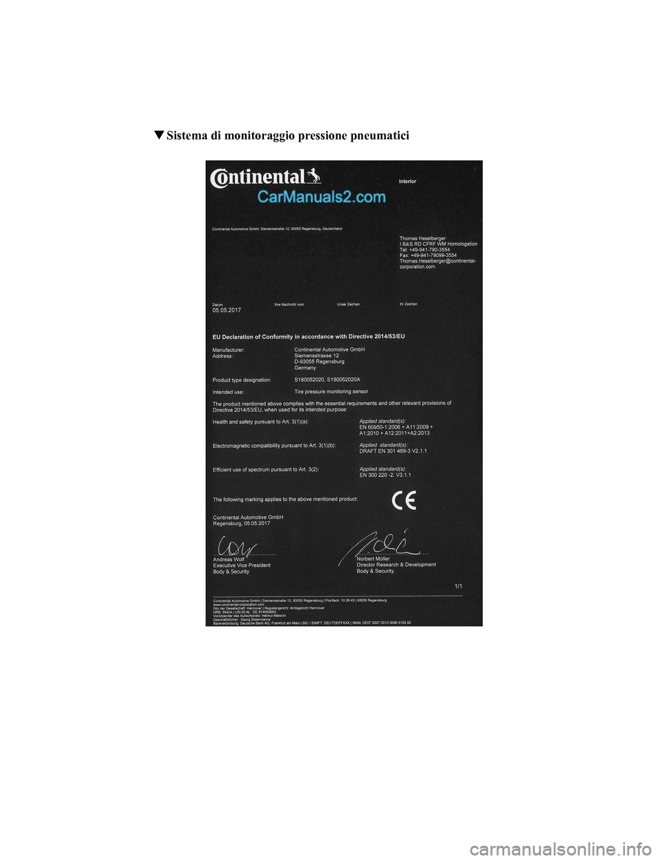 MAZDA MODEL CX-5 2017  Manuale del proprietario (in Italian) ▼Sistema di monitoraggio pressione pneumatici
CX-5_Leaflet_030-17_Edition1.fm  Page 6  Tuesday, July 4, 2017  2:49 PM Form No. CX-5 8FY4-EE-17E-IT+L_Edition1.pdf  