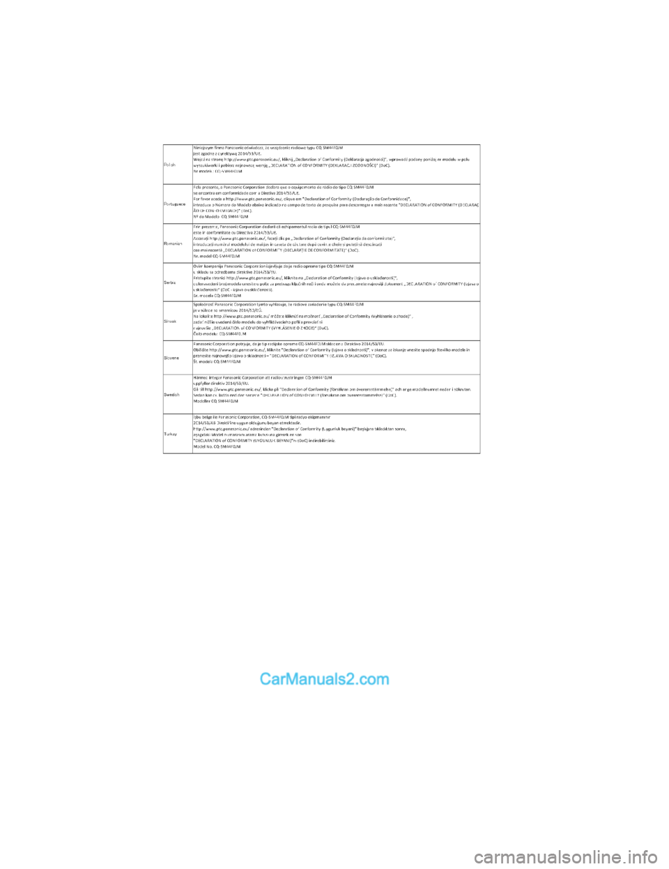 MAZDA MODEL CX-5 2017  Instrukcja Obsługi (in Polish) CX-5_Leaflet_030-17_Edition1.fm  Page 11  Tuesday, July 4, 2017  2:48 PMForm No. CX-5 8FY4-EE-17E-PL+L_Edition1.pdf  