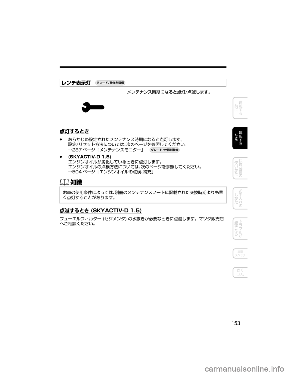 MAZDA MODEL DEMIO 2018   取扱説明書 (デミオ) (in Japanese) èï½
¯Ôn