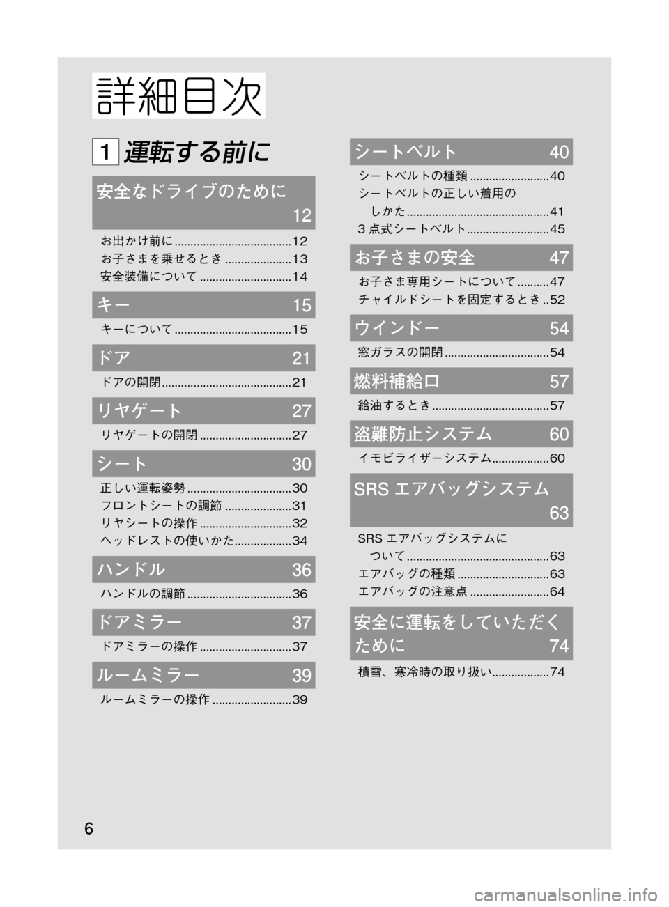 MAZDA MODEL DEMIO 2011  デミオ｜取扱説明書 (in Japanese) �
��P�S�N��/�P���% 