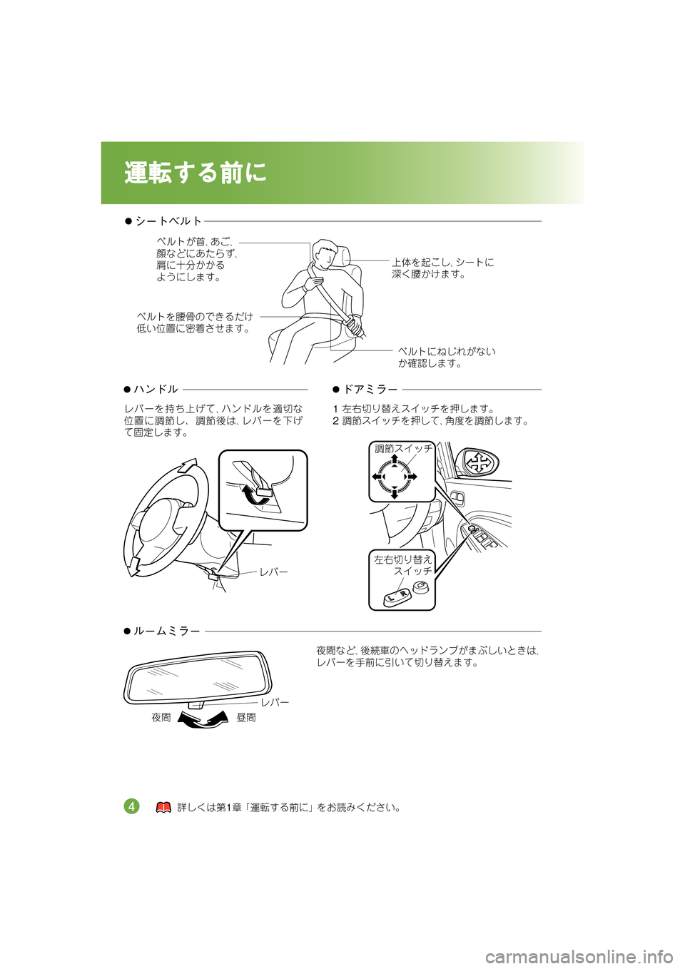 MAZDA MODEL DEMIO 2011  デミオ｜取扱説明書 (in Japanese) L^;Ç6‚:,½Ï:,
5ûåäæ½ÚÕ:,
(‹æ
 ½ÆÆ
ÁæÒùÔ•
L^;
(ö6ýéâÈÛÌ

Ð¿
ÏÎæ’#ÐÖùÔ•

Õ
/àÎÒ:,*o;æ
ÓÊ(ö