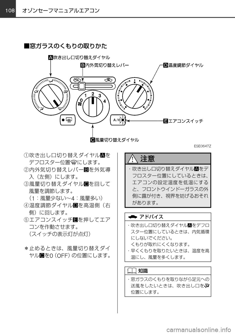 MAZDA MODEL FAMILIA VAN 2016  ファミリアバン｜取扱説明書 (in Japanese) 108
Ù
í¨åµwX‹“w	“Th
ESE0647Z
ƒ
V 	Z`±
~“ 8Q¼ àç +¦›
ÃÑéµ»”
t`‡b{
„ºŽ>
~ “8QèÌ” +§›Ž>‹
Ö¢(£t