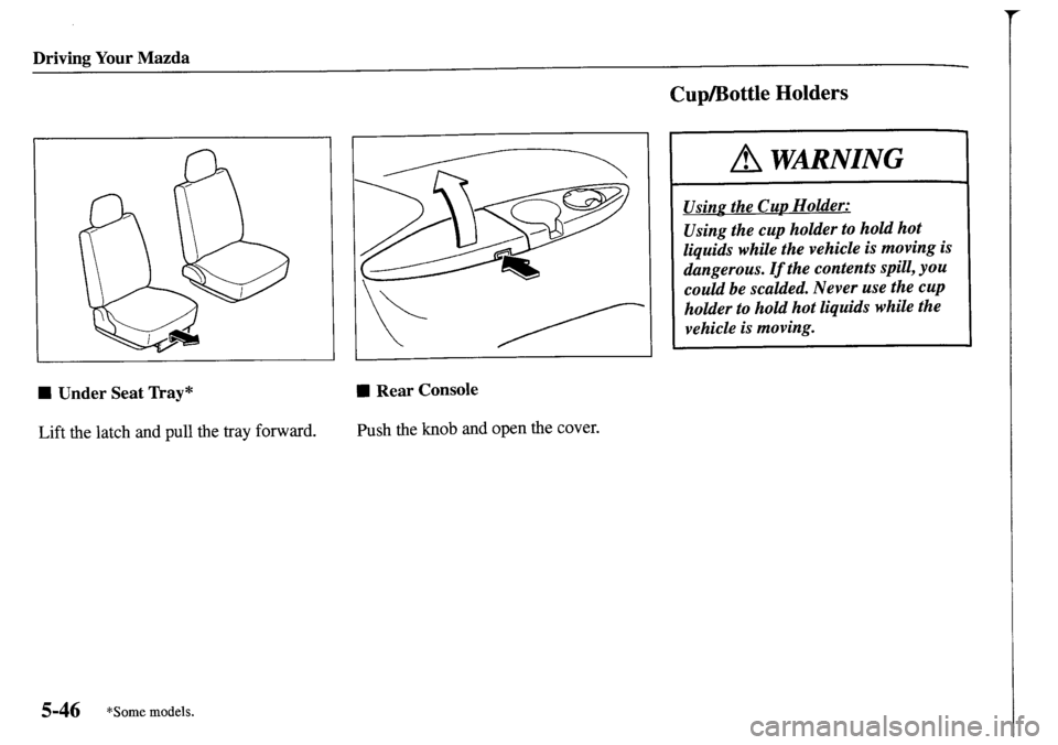 MAZDA MODEL MPV 2001 Owners Manual (in English) MAZDA MODEL MPV 2001 Owners Manual (in English)