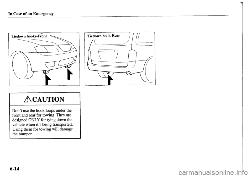 MAZDA MODEL MPV 2001 Owners Manual (in English) MAZDA MODEL MPV 2001 Owners Manual (in English)
