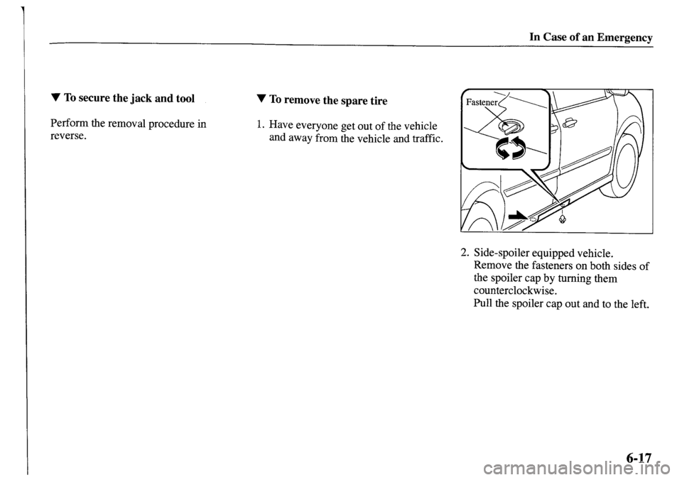 MAZDA MODEL MPV 2001 Owners Manual (in English) MAZDA MODEL MPV 2001 Owners Manual (in English)