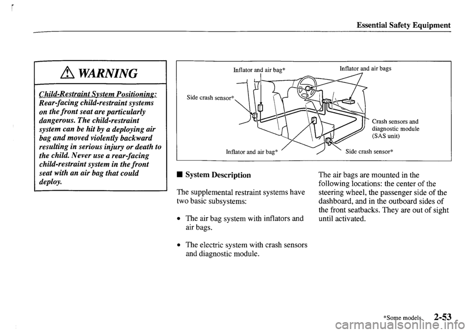 MAZDA MODEL MPV 2001 (in English) Repair Manual MAZDA MODEL MPV 2001 (in English) Repair Manual