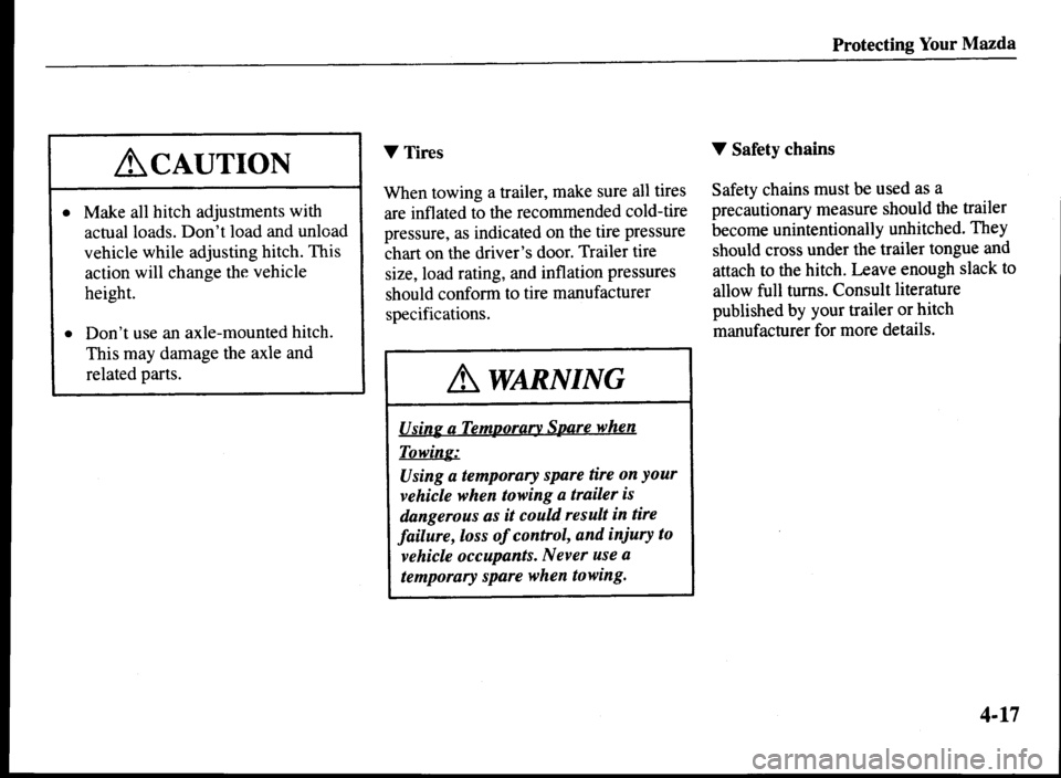 MAZDA MODEL MPV 2000 Owners Manual (in English) MAZDA MODEL MPV 2000 Owners Manual (in English)