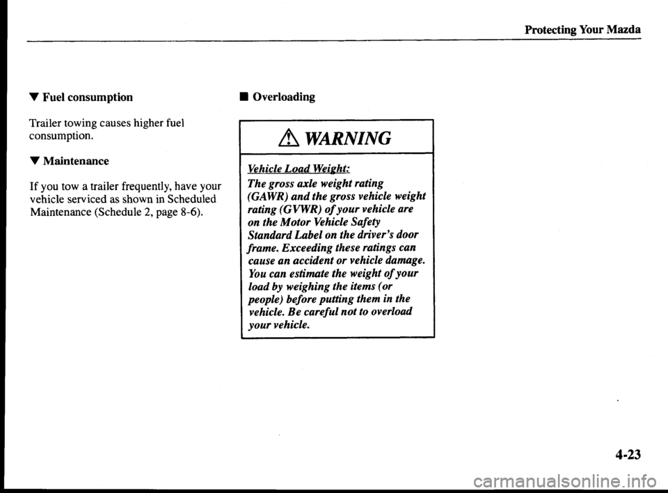 MAZDA MODEL MPV 2000 Owners Manual (in English) MAZDA MODEL MPV 2000 Owners Manual (in English)