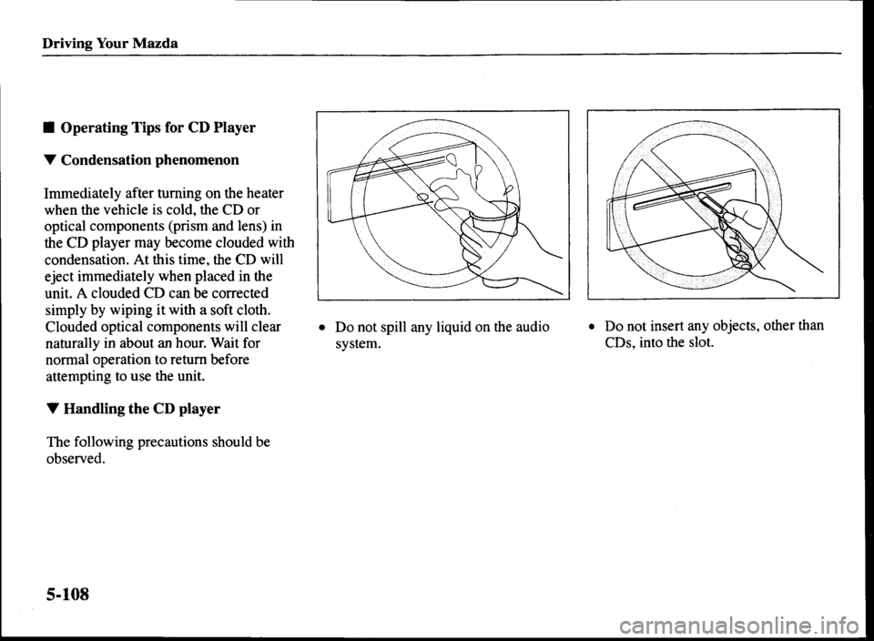 MAZDA MODEL MPV 2000 Owners Manual (in English) MAZDA MODEL MPV 2000 Owners Manual (in English)
