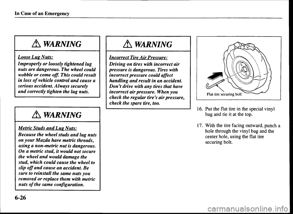 MAZDA MODEL MPV 2000 Owners Manual (in English) MAZDA MODEL MPV 2000 Owners Manual (in English)