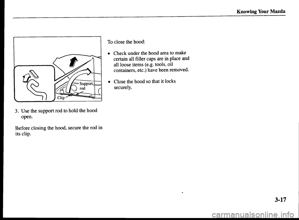 MAZDA MODEL MPV 2000 Owners Manual (in English) MAZDA MODEL MPV 2000 Owners Manual (in English)