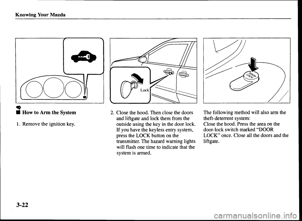 MAZDA MODEL MPV 2000 Owners Manual (in English) MAZDA MODEL MPV 2000 Owners Manual (in English)