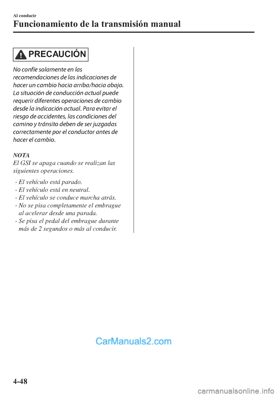 MAZDA MODEL MX-5 2017  Manual del propietario (in Spanish)  �3�5�(�&�$�8�&�,�