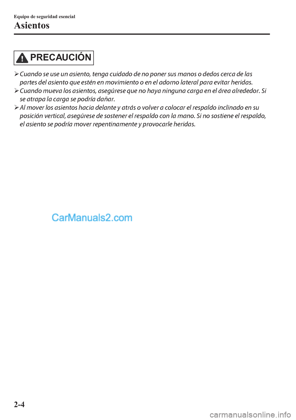 MAZDA MODEL MX-5 2017  Manual del propietario (in Spanish)  �3�5�(�&�$�8�&�,�