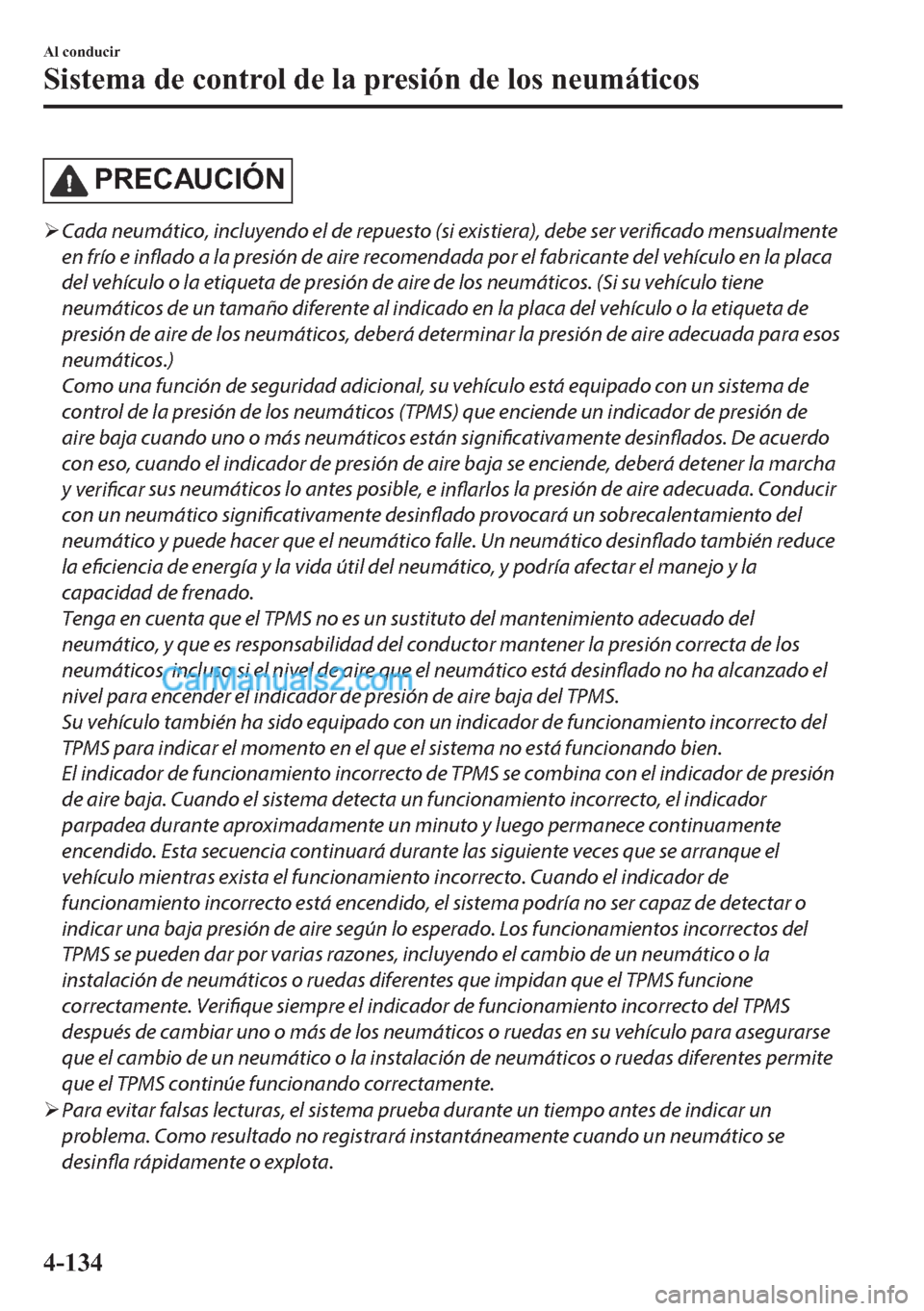 MAZDA MODEL MX-5 2017  Manual del propietario (in Spanish)  �3�5�(�&�$�8�&�,�