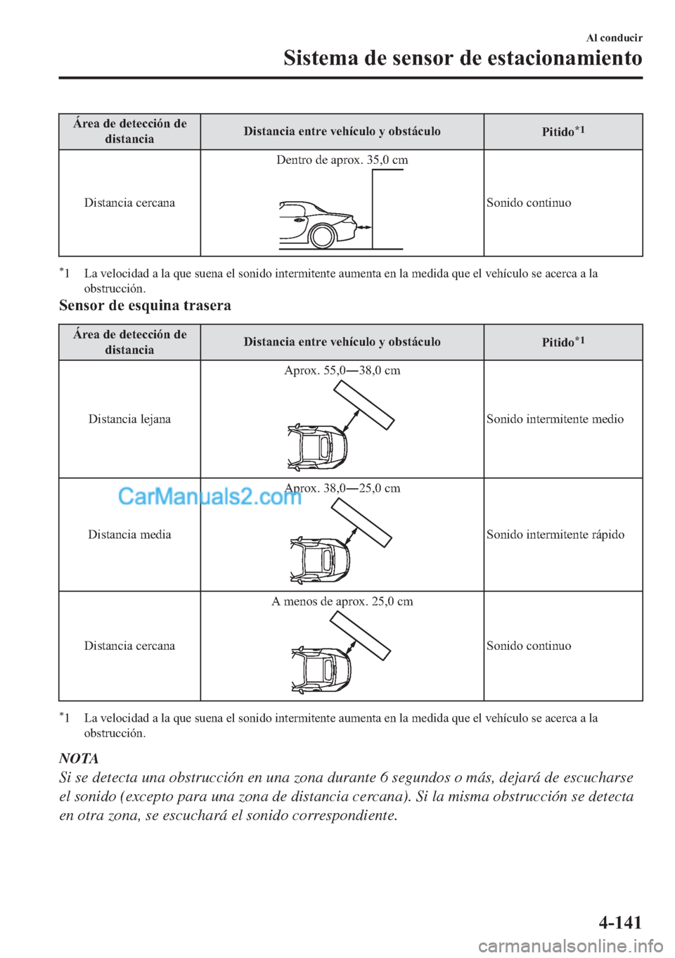 MAZDA MODEL MX-5 2017  Manual del propietario (in Spanish)  �
