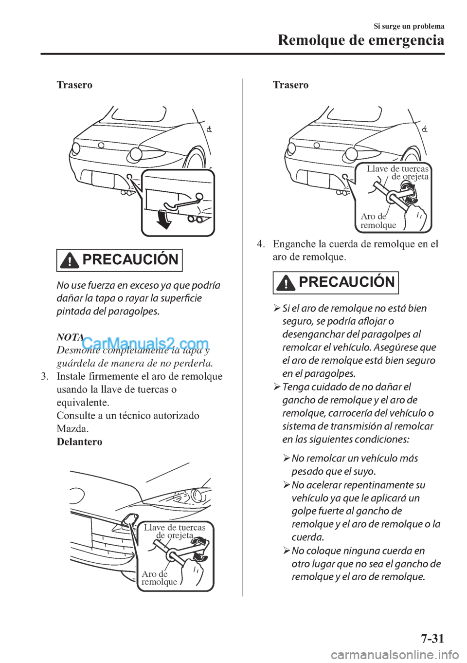 MAZDA MODEL MX-5 2017  Manual del propietario (in Spanish)  �7�U �D �V �H �U �R
�
�3�5�(�&�$�8�&�,�