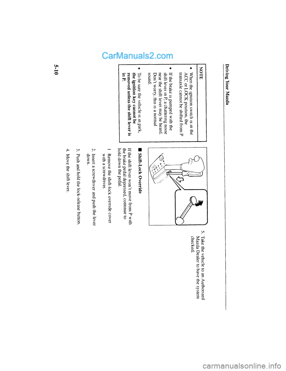 MAZDA MODEL MILLENIA 2001 Owners Manual (in English) MAZDA MODEL MILLENIA 2001 Owners Manual (in English)