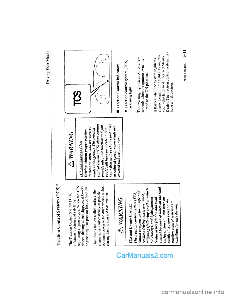MAZDA MODEL MILLENIA 2001 Owners Manual (in English) MAZDA MODEL MILLENIA 2001 Owners Manual (in English)