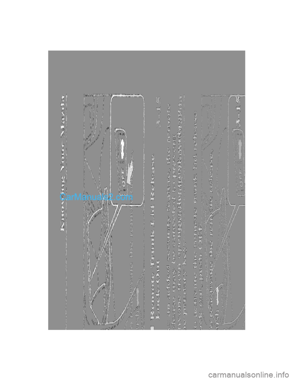 MAZDA MODEL MILLENIA 2001 (in English) Repair Manual MAZDA MODEL MILLENIA 2001 (in English) Repair Manual