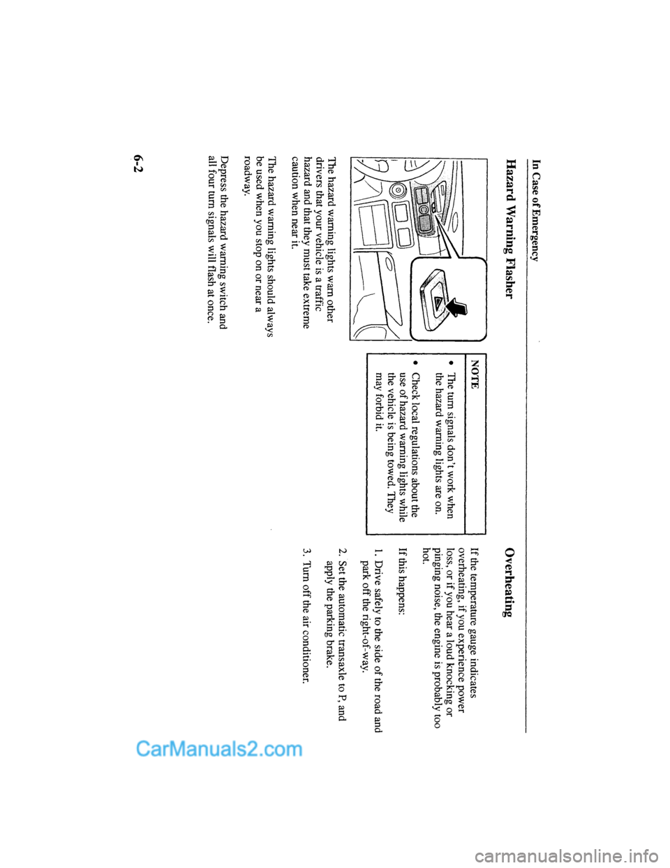 MAZDA MODEL MILLENIA 2000 Owners Manual (in English) MAZDA MODEL MILLENIA 2000 Owners Manual (in English)