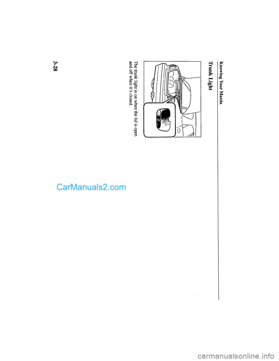 MAZDA MODEL MILLENIA 2000 (in English) Manual PDF MAZDA MODEL MILLENIA 2000 (in English) Manual PDF
