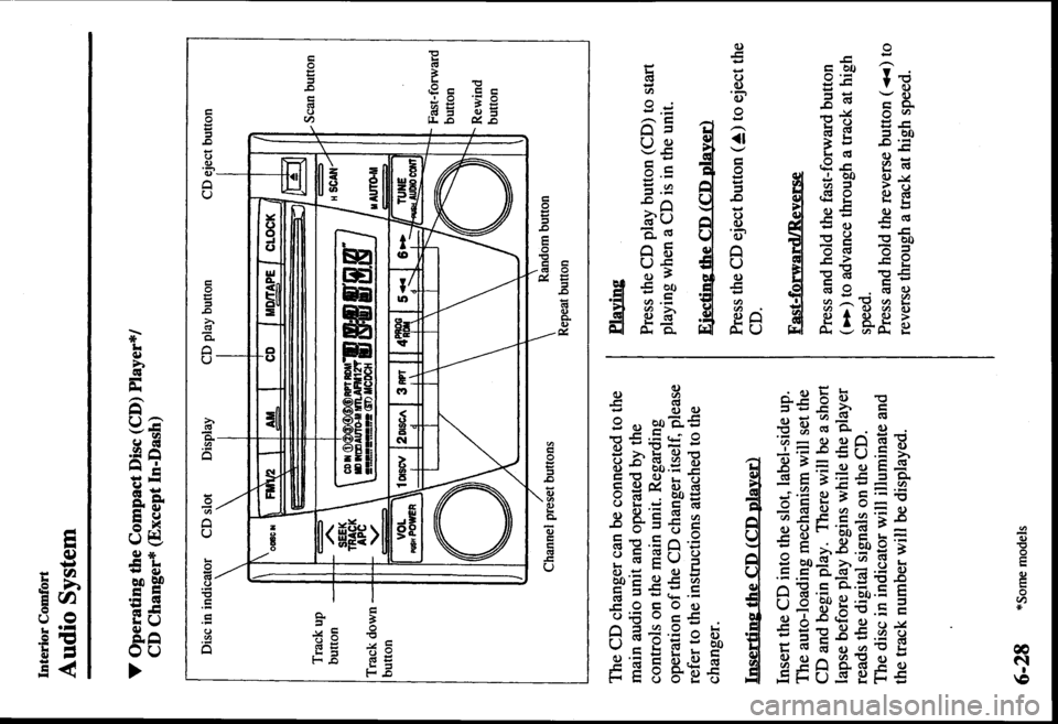 MAZDA MODEL PROTÉGÉ 2000 Owners Manual (in English) MAZDA MODEL PROTÉGÉ 2000 Owners Manual (in English)