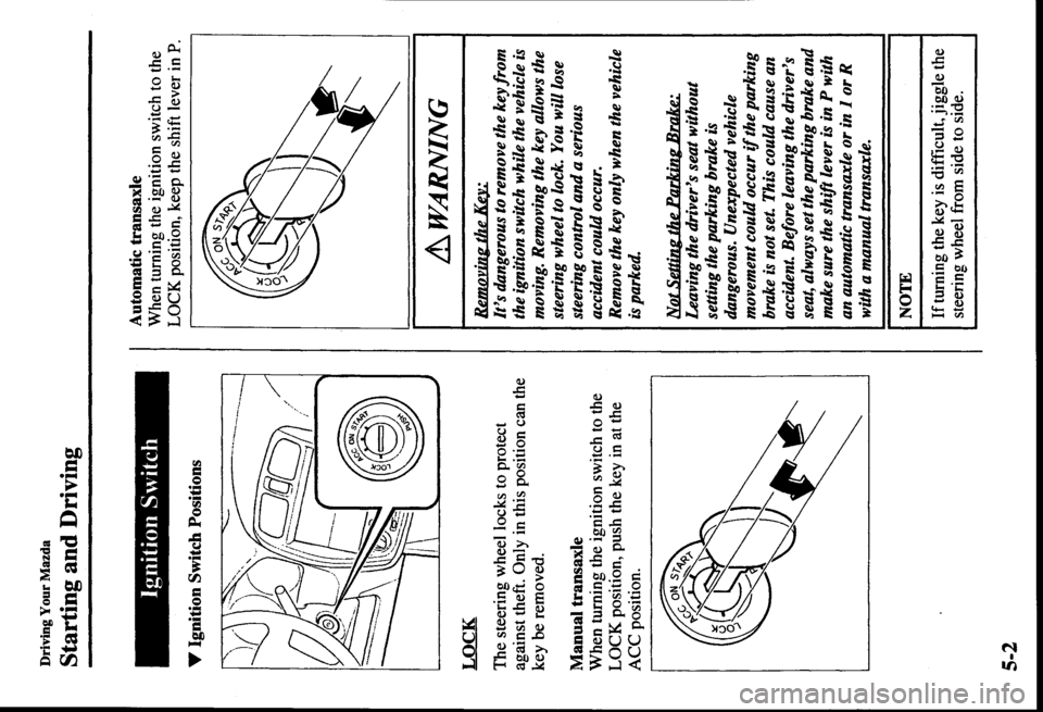 MAZDA MODEL PROTÉGÉ 2000 (in English) Manual PDF MAZDA MODEL PROTÉGÉ 2000 (in English) Manual PDF