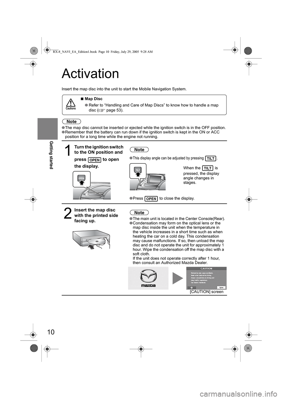 MAZDA MODEL RX 8 2006  Owners Manual (in English) +!
	









2
#
&
Note
●9

2
<



,))