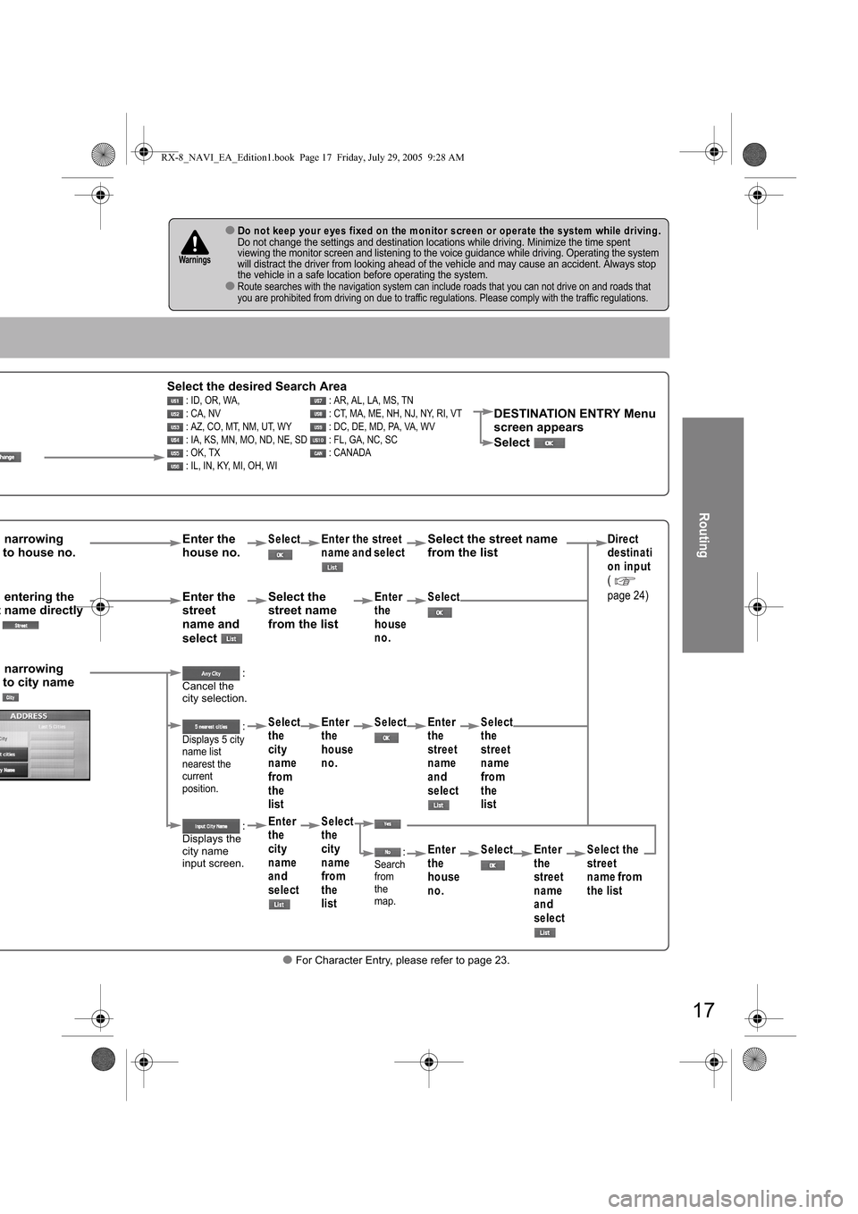 MAZDA MODEL RX 8 2006  Owners Manual (in English) +C


● )%0
>
$
●			
	 		
		


 
	


	

