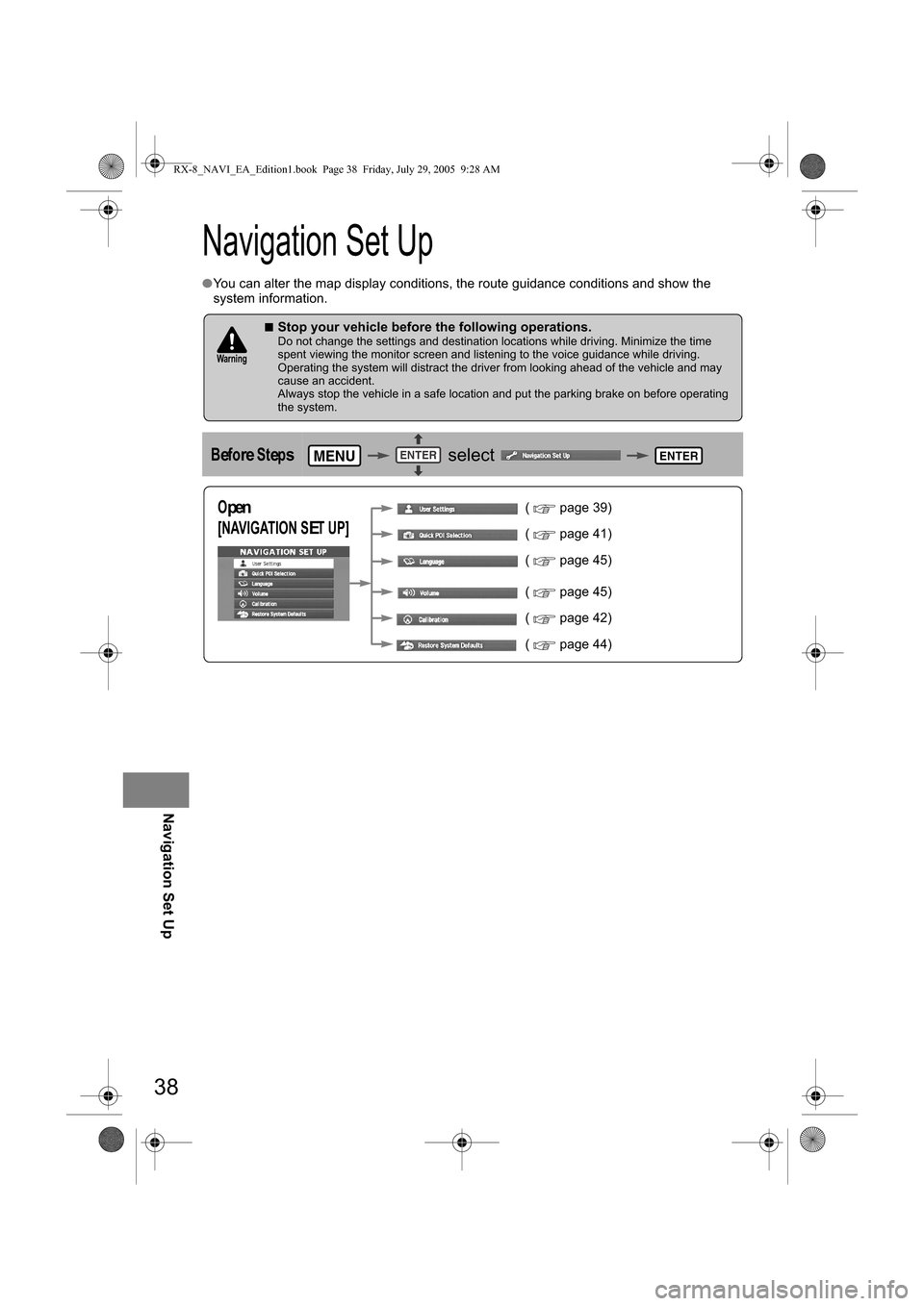MAZDA MODEL RX 8 2006  Owners Manual (in English) $*
9)+)#*
 "
	
	
●=




>







■
#",#%!9 -)&3 : (#! - (#33#8)*+#" !)#*