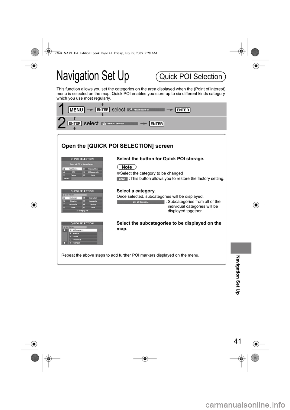 MAZDA MODEL RX 8 2006  Owners Manual (in English) (+
9)+)#*
 "
	
	
9






.	

/



O4	,
2
