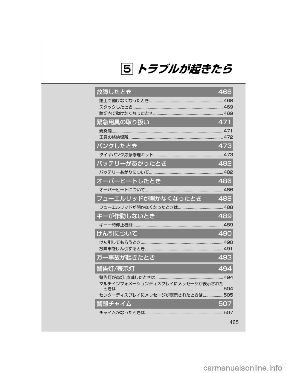MAZDA MODEL ROADSTER 2018  取扱説明書 (ロードスター) (in Japanese) ‚	Ë`hqV���
